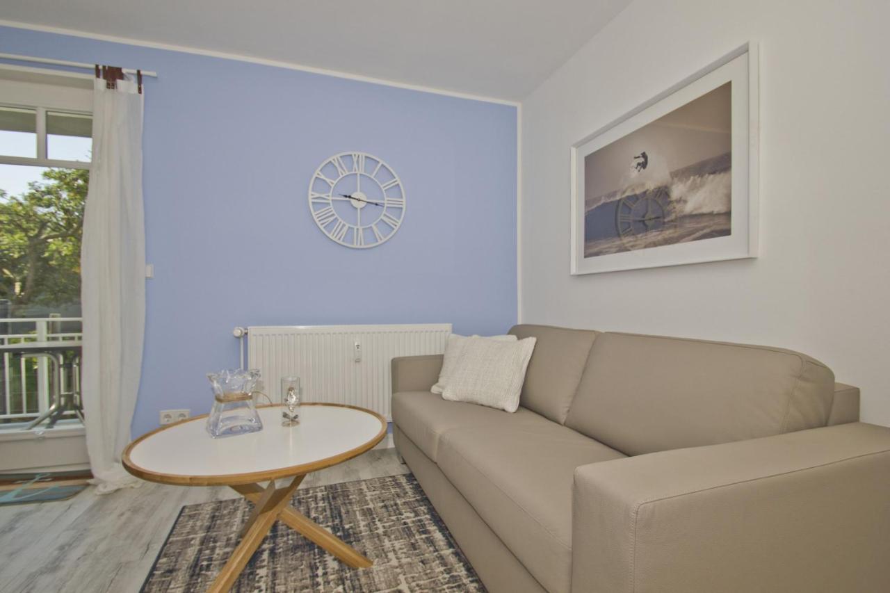 Moderne Ferienwohnung Mit Balkon, Meerblick - Ferienresidenz Zwei Boddenfewo 1-2 Lietzow Bagian luar foto