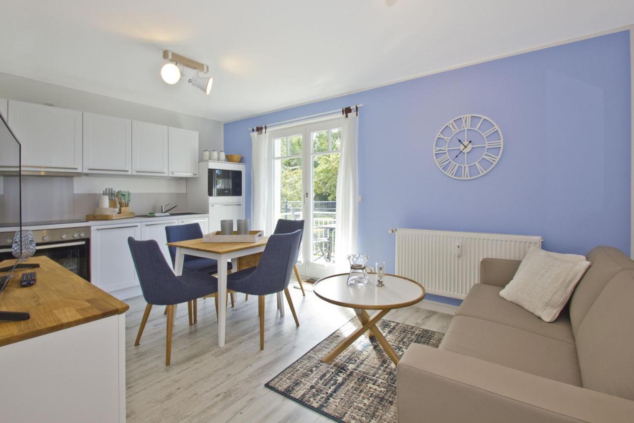 Moderne Ferienwohnung Mit Balkon, Meerblick - Ferienresidenz Zwei Boddenfewo 1-2 Lietzow Bagian luar foto