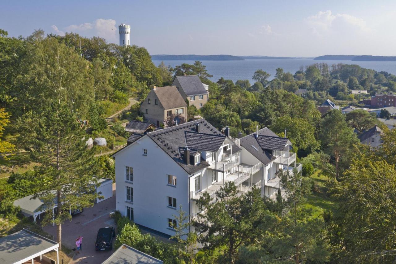 Moderne Ferienwohnung Mit Balkon, Meerblick - Ferienresidenz Zwei Boddenfewo 1-2 Lietzow Bagian luar foto